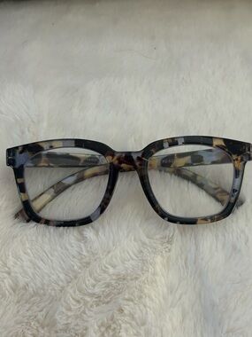 Peepers To The Max Tortoiseshell Square Reading Glasses - Brown Tortoise